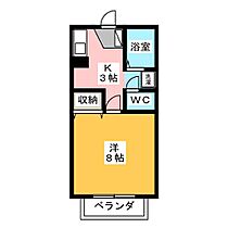 パラシオン  ｜ 愛知県岩倉市東町東市場屋敷（賃貸アパート1K・1階・26.90㎡） その2