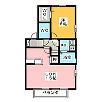 エクセル郷前  ｜ 愛知県岩倉市大市場町郷前（賃貸アパート1LDK・1階・49.23㎡） その2