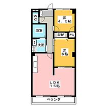 グレース鶴見三番館  ｜ 愛知県岩倉市本町上郷前（賃貸マンション2LDK・4階・61.72㎡） その2