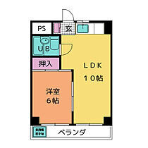 ハイツ石川  ｜ 愛知県豊明市栄町南舘（賃貸マンション1LDK・3階・39.00㎡） その2