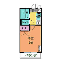 レオパレス大久伝  ｜ 愛知県豊明市大久伝町南（賃貸マンション1K・3階・20.28㎡） その2