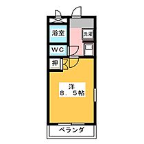 ハウスビバーチェ  ｜ 愛知県名古屋市緑区桶狭間北２丁目（賃貸マンション1K・1階・24.00㎡） その2