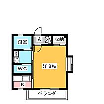 十夢  ｜ 愛知県尾張旭市南原山町南原山（賃貸マンション1K・1階・24.99㎡） その2