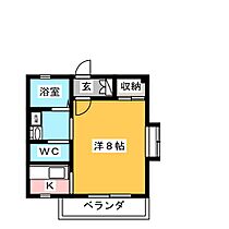 十夢  ｜ 愛知県尾張旭市南原山町南原山（賃貸マンション1K・2階・24.99㎡） その2