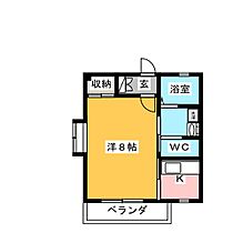 十夢  ｜ 愛知県尾張旭市南原山町南原山（賃貸マンション1K・3階・24.99㎡） その2