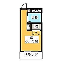 カレッジハイム森林  ｜ 愛知県尾張旭市東栄町１丁目（賃貸マンション1R・2階・19.00㎡） その2