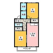 プリモ・ピアーノＢ棟  ｜ 愛知県瀬戸市若宮町３丁目（賃貸アパート2LDK・2階・50.38㎡） その2