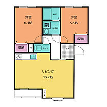 コンフィードＭＳ 101 ｜ 愛知県尾張旭市桜ケ丘町１丁目178番地（賃貸アパート2LDK・1階・56.59㎡） その2