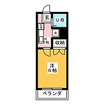 パレスプレサス7ｔｈ  ｜ 愛知県尾張旭市南原山町赤土（賃貸マンション1K・4階・19.04㎡） その2