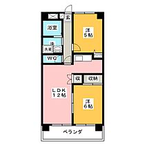 ワイズマンション三郷  ｜ 愛知県尾張旭市井田町３丁目（賃貸マンション2LDK・3階・52.80㎡） その2