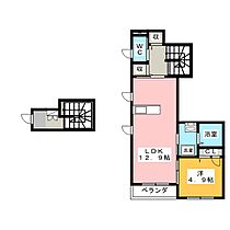 アヴニール旭野  ｜ 愛知県尾張旭市東印場町２丁目（賃貸アパート1LDK・2階・54.25㎡） その2