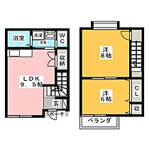 Ｐｕｒｅ　Ｍａｔｅ平子  ｜ 愛知県尾張旭市平子町長池上（賃貸アパート2LDK・1階・50.00㎡） その2