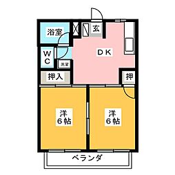 🉐敷金礼金0円！🉐コーポ旭