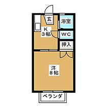 アパートメントハウスＫＯＮＤＯＨ  ｜ 愛知県みよし市三好町湯ノ前（賃貸アパート1K・2階・26.90㎡） その2