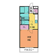 ヴェルデュール 307 ｜ 愛知県日進市米野木台２丁目1601番地（賃貸アパート1K・3階・30.03㎡） その2