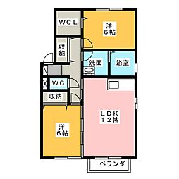 🉐敷金礼金0円！🉐ラドリージョピソ　Ｂ棟