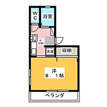 スカイハイツタキカワ  ｜ 愛知県海部郡蟹江町城４丁目（賃貸マンション1K・1階・24.46㎡） その2