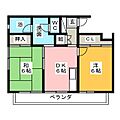 けやきの森ルポハートスクエア2階6.0万円