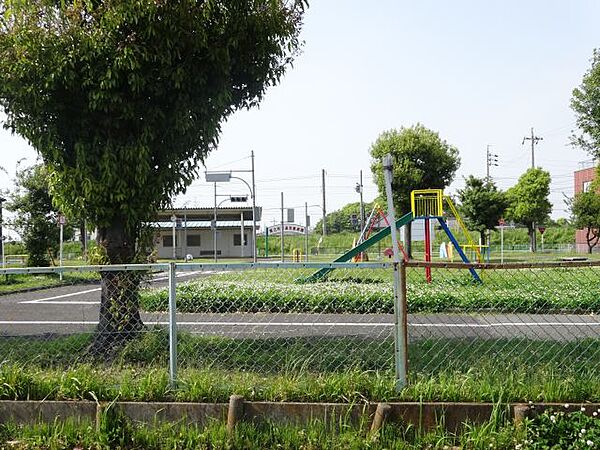 周辺：公園「蟹江町交通児童遊園まで160m」