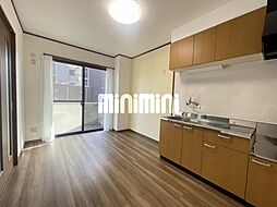 バーディー源氏ハイツ 1階2DKのリビング/ダイニング