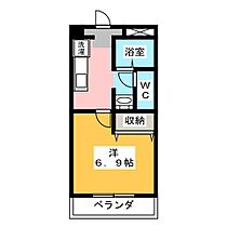 ピュアルーセント  ｜ 愛知県海部郡蟹江町学戸５丁目（賃貸マンション1K・1階・24.80㎡） その2