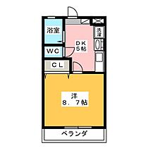 ラ・メゾン・タナカＤ  ｜ 愛知県海部郡蟹江町城３丁目（賃貸マンション1DK・1階・28.80㎡） その2