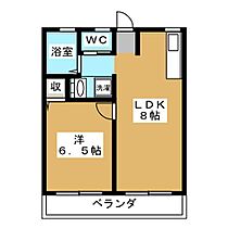 パークテラス蟹江  ｜ 愛知県海部郡蟹江町今西２丁目（賃貸マンション1LDK・5階・34.00㎡） その2