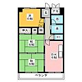 フジハイツ6階6.0万円