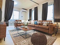 ラブリートモヨシ 2階1LDKのリビング/ダイニング