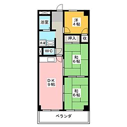 間取図画像 3DK