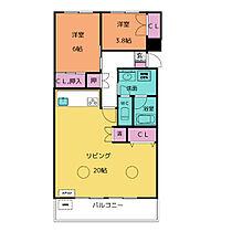 グリーンシティ師勝　Ｄ棟 1006 ｜ 愛知県北名古屋市鹿田次輪2512-1（賃貸マンション2LDK・10階・69.03㎡） その2