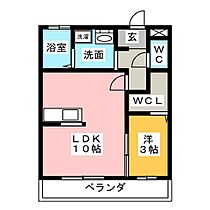 ネオステージ  ｜ 愛知県北名古屋市徳重土部（賃貸アパート1LDK・1階・32.10㎡） その2