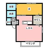 グリーンシード　Ｂ棟  ｜ 愛知県北名古屋市六ツ師町田（賃貸アパート1LDK・1階・47.85㎡） その2