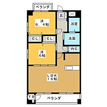 Ｌife　Court  ｜ 愛知県北名古屋市片場天王森（賃貸マンション2LDK・3階・65.00㎡） その2