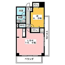 ＴＭビル  ｜ 愛知県北名古屋市九之坪東町（賃貸マンション1LDK・7階・55.29㎡） その2