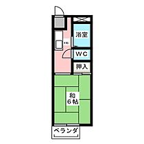 サン青山  ｜ 愛知県北名古屋市熊之庄射矢重（賃貸アパート1K・2階・21.07㎡） その2