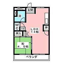 西春コーポ  ｜ 愛知県北名古屋市九之坪北浦（賃貸マンション1LDK・3階・42.14㎡） その2