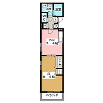 センピア片場  ｜ 愛知県北名古屋市片場都（賃貸アパート1DK・1階・39.24㎡） その2