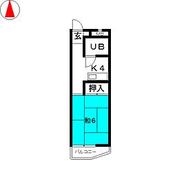 🉐敷金礼金0円！🉐サンハイツ睦