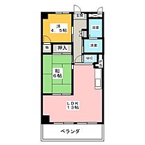 アルカディア  ｜ 愛知県弥富市五明１丁目（賃貸マンション2LDK・2階・54.05㎡） その2