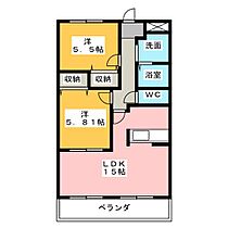 Ｎｏｖｅｌ　190  ｜ 愛知県弥富市平島東１丁目（賃貸マンション2LDK・2階・59.67㎡） その2