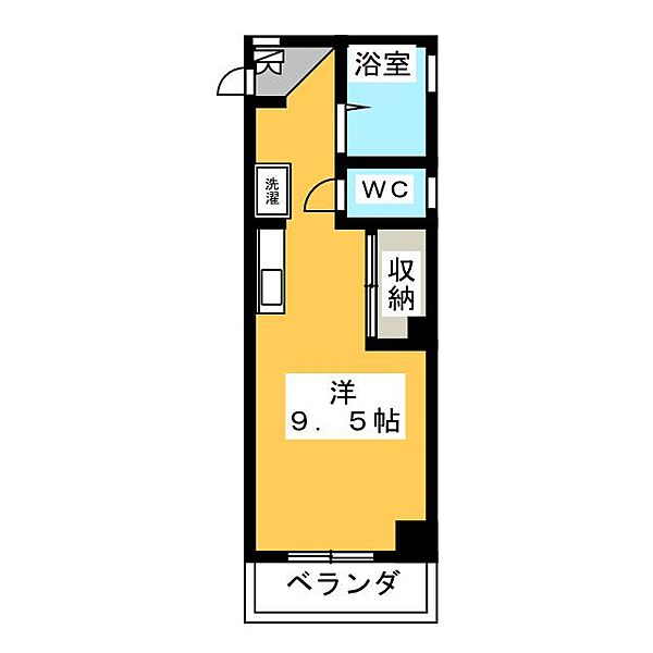 Ｓ－ＰＡＬＡＣＥIII ｜静岡県静岡市葵区本通１０丁目(賃貸マンション1R・1階・26.30㎡)の写真 その2