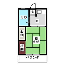 レインボー古庄  ｜ 静岡県静岡市葵区古庄６丁目（賃貸アパート1R・2階・23.00㎡） その2