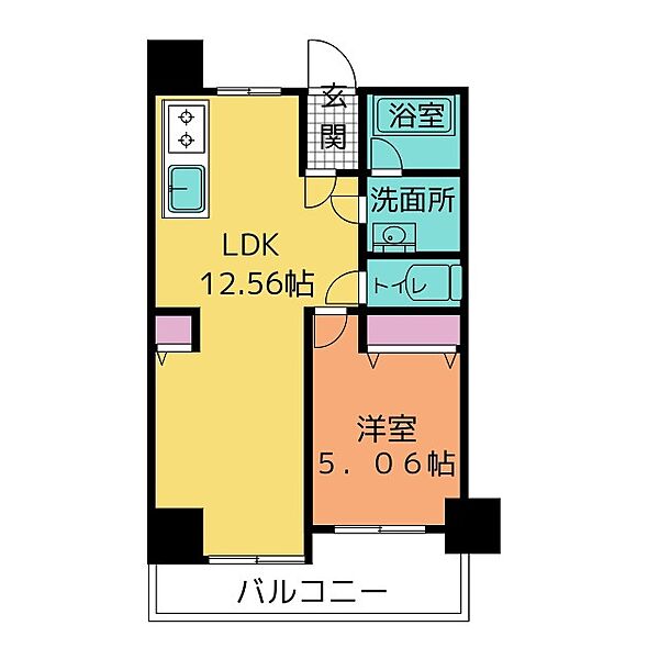 Ｓ－ＦＯＲＴ静岡天王町 ｜静岡県静岡市葵区天王町(賃貸マンション1LDK・10階・38.39㎡)の写真 その2