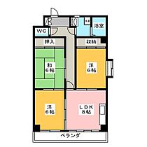 グラシューヴィラ  ｜ 静岡県静岡市葵区平和３丁目（賃貸マンション3LDK・2階・62.00㎡） その2