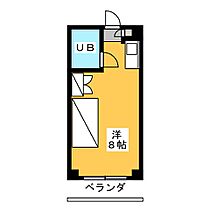 ときわマンション  ｜ 静岡県静岡市葵区川辺町２丁目（賃貸マンション1R・4階・17.00㎡） その2