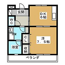 ヴェルドミールIII 402 ｜ 静岡県静岡市駿河区馬渕２丁目（賃貸マンション1DK・4階・32.02㎡） その2