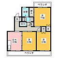 アークトゥルス川合2階6.0万円