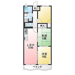 F・S・C 3LDKの間取図画像