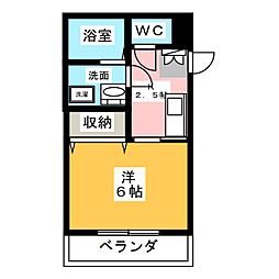 間取図画像 1K